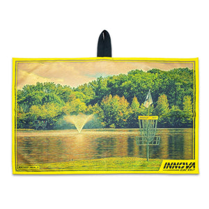 Innova Tour Towel - Yellow - Winthrop Gold - Powergrip USA