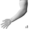 Extend Low Compression Arm Sleeve - Single - White - Powergrip USA