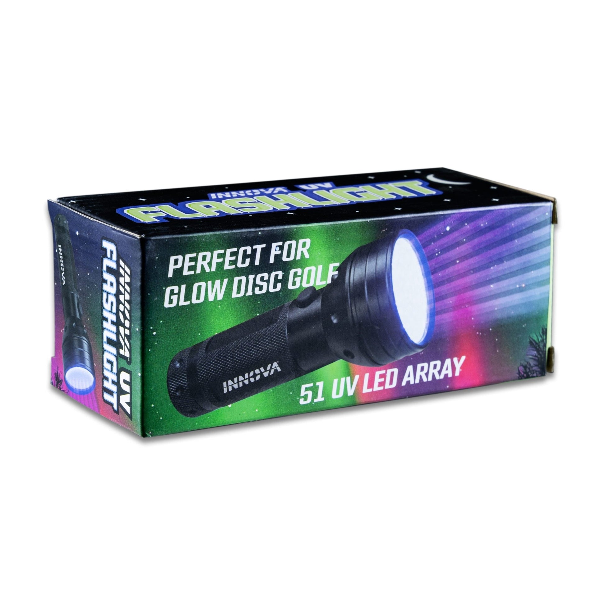 Innova 51 - LED UV Flashlight and Glow Disc Charging Light - Powergrip USA