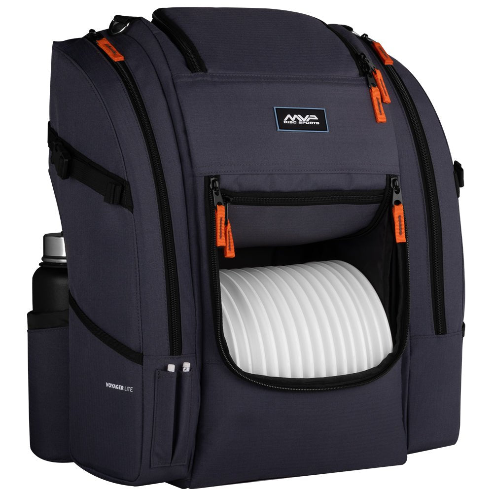 MVP Disc Sports Voyager Lite - Ripstop - Charcoal - Powergrip USA